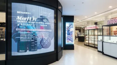 Innovative Showcase of Transparent Led Screen Applications in Modern Retail Spaces